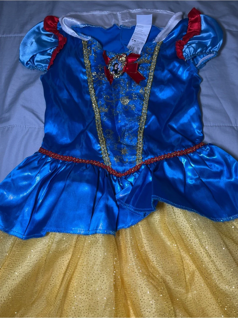 Girls Snow White Princess Dress Up Costume size M8-10